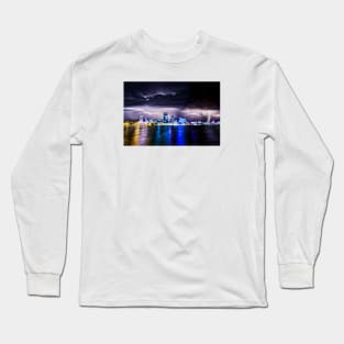 Perth Lightning Storm Long Sleeve T-Shirt